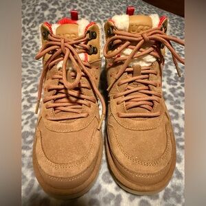 UGG Tan High-Top hiking boots